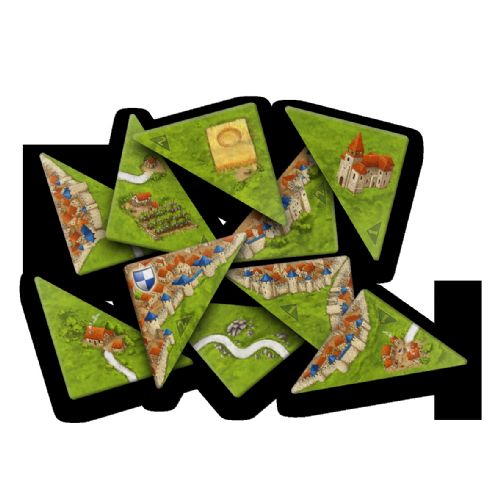 Carcassonne Halflings 1 and 2 mini expansion